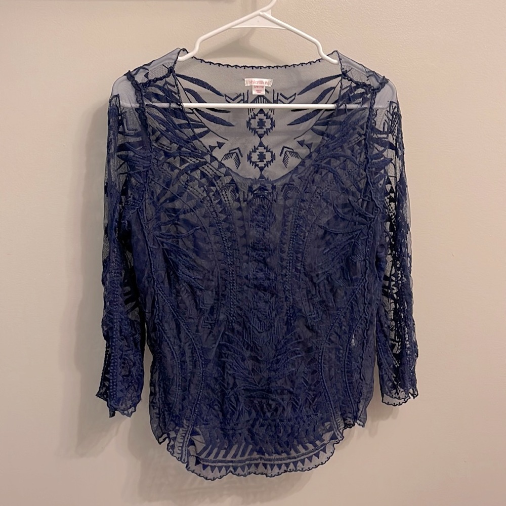 Xhilaration Sheer Top
